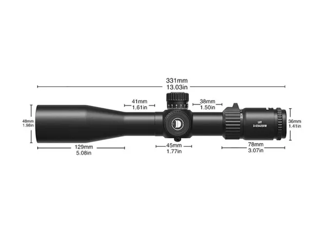 Приціл Discovery Optics LHT 4.5-18X42SFIR FFP (30 мм, з підсвічуванням) Фото 3